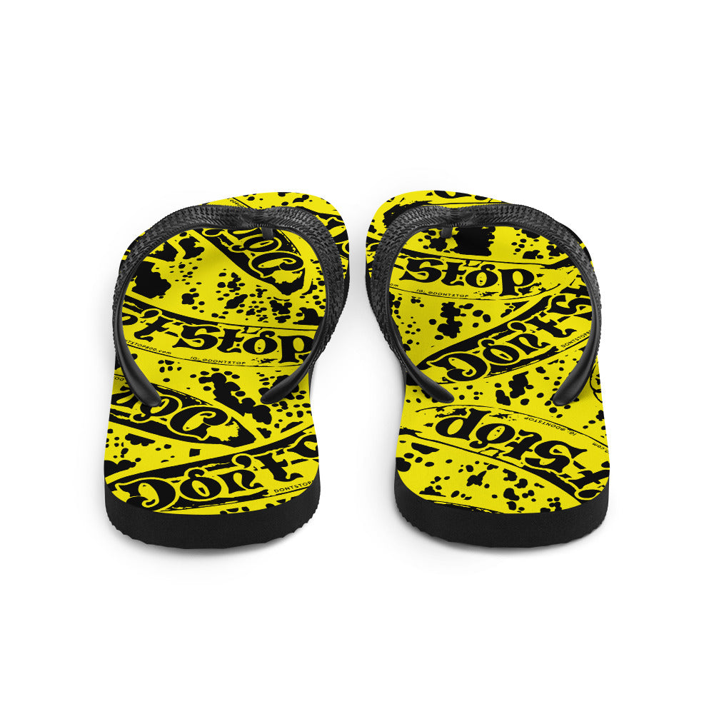 Dont Stop Banana Flavored Flip-Flops