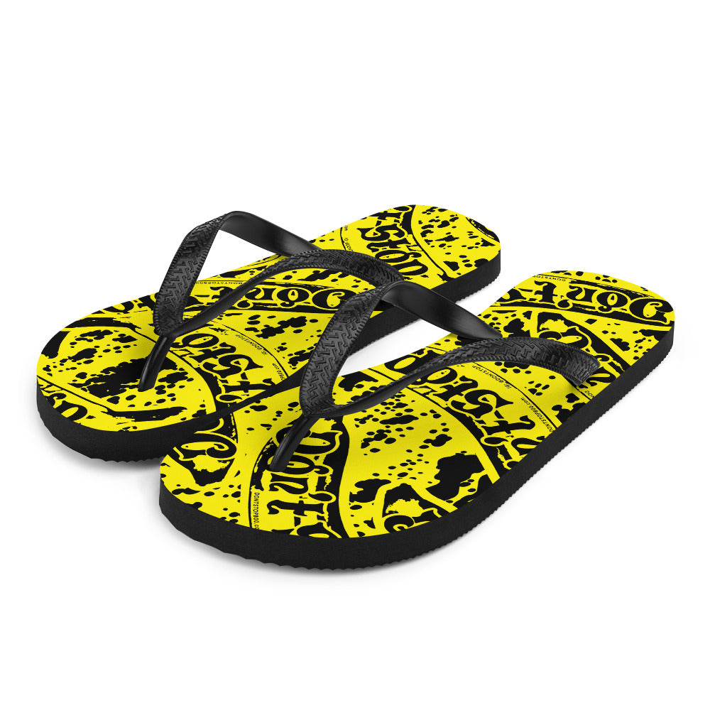 Dont Stop Banana Flavored Flip-Flops