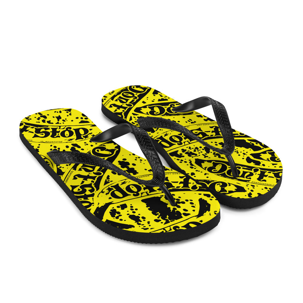 Dont Stop Banana Flavored Flip-Flops