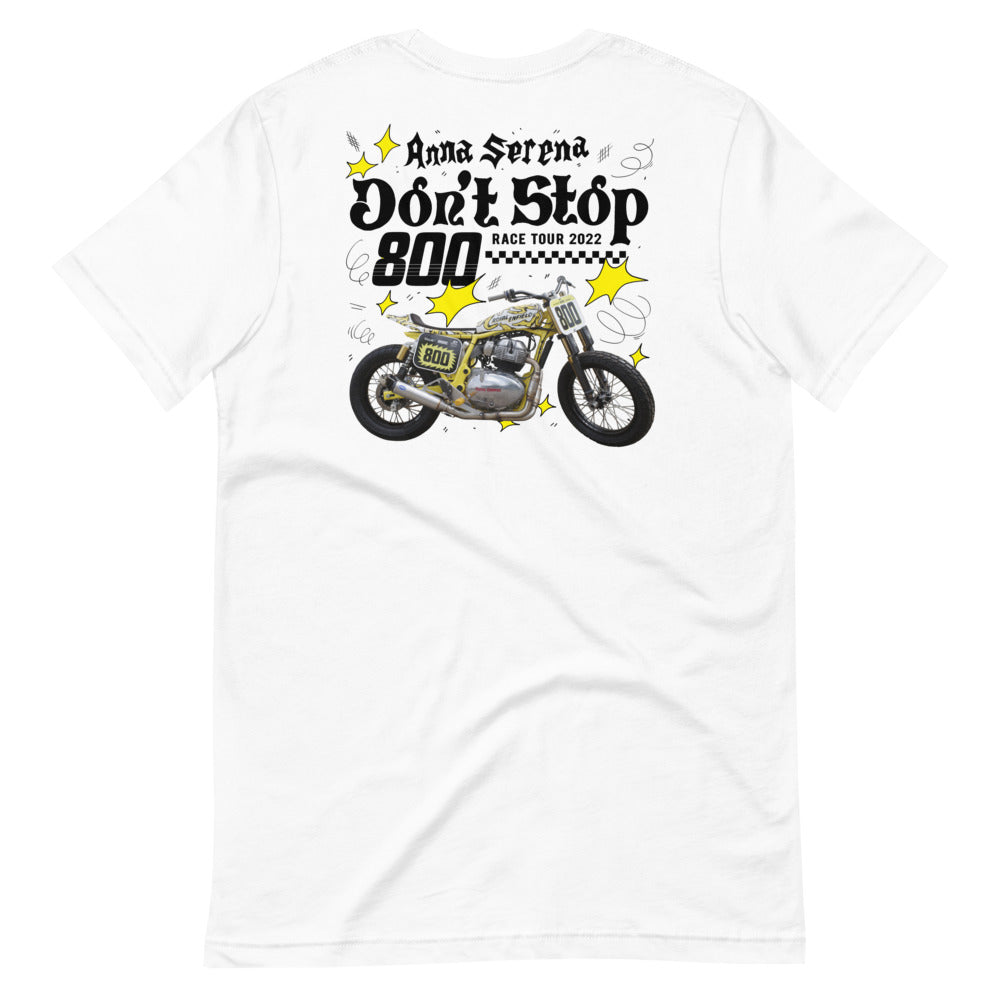 White Dont Stop Tour Shirt 2022