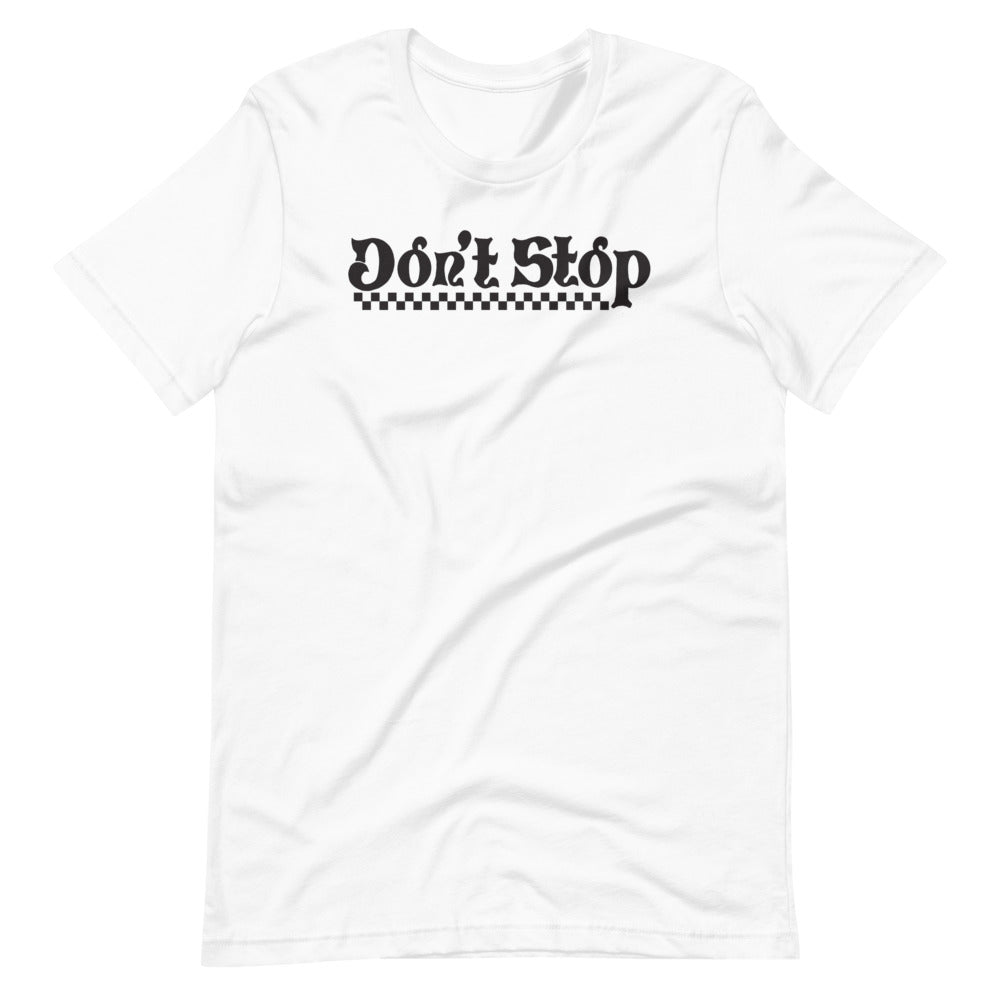 White Dont Stop Tour Shirt 2022