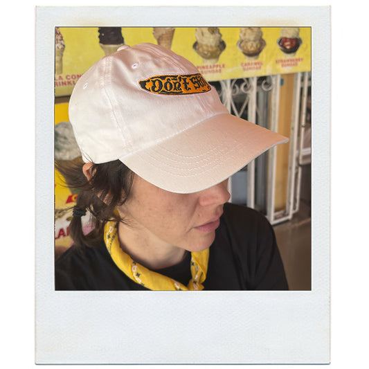 White banana dad hat