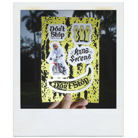 Dont Stop Banana Flavored Sticker Sheet