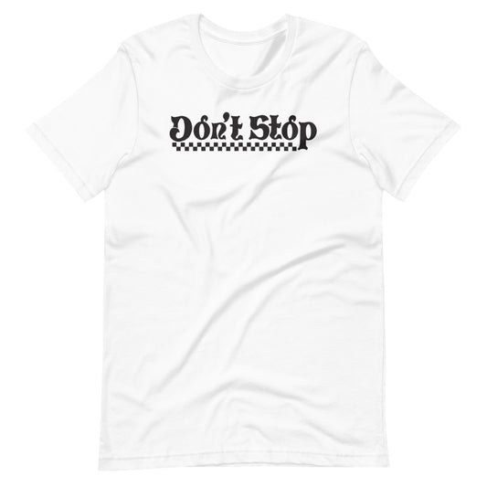 White Dont Stop Tour Shirt 2022